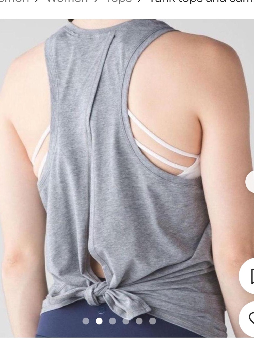 Lululemon all tied up tank